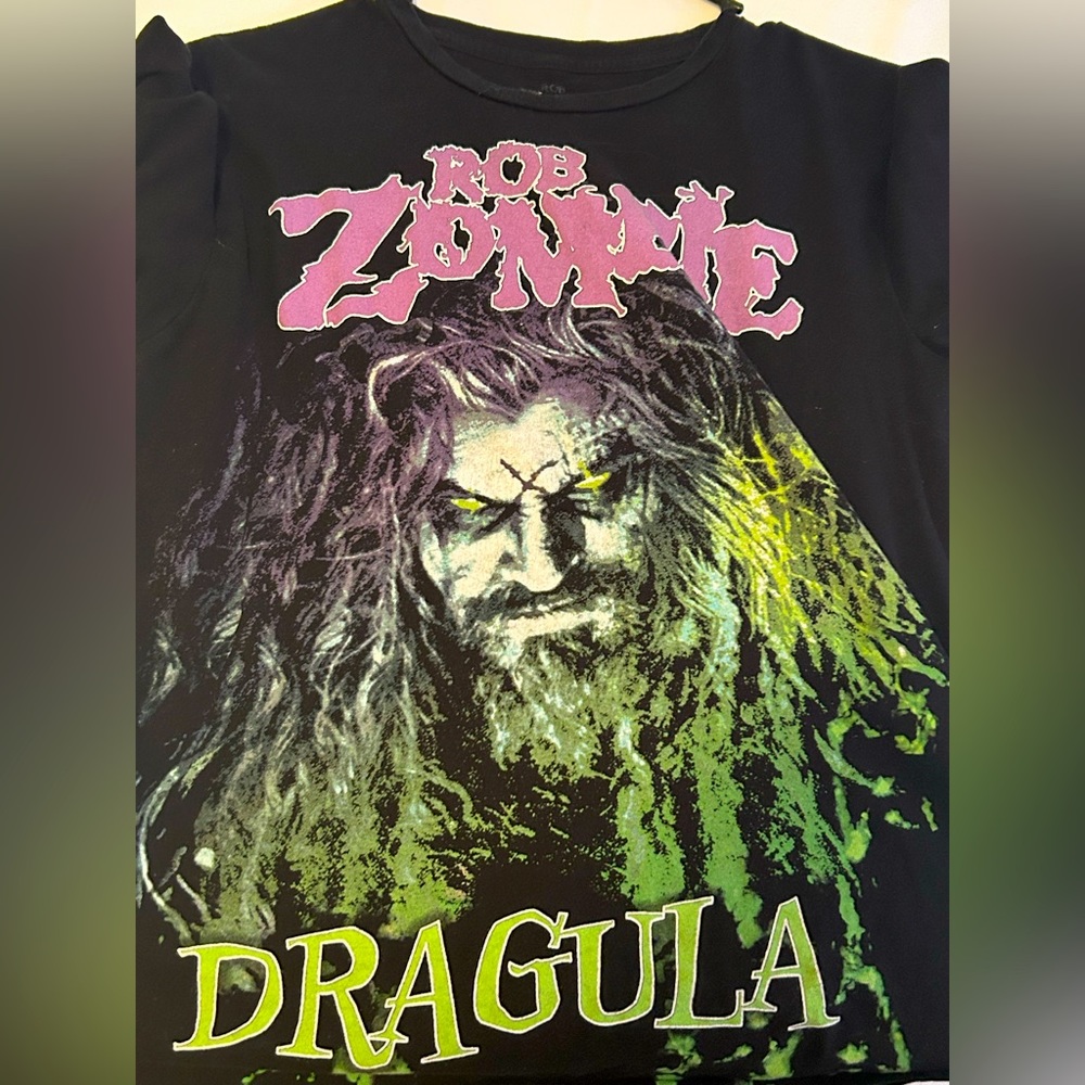 Rob zombie band t shirt